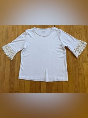 Blair crochet sleeves top